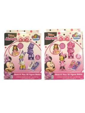 2 Disney Mold and Play 3D Figure Maker
